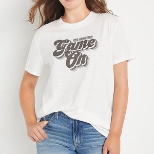 Maurices Game On T-Shirt- Size 0X
